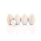Kitcheniva 10 Pcs Unfinished Wooden Egg Paintable Kids Toy Easter Decor DIY